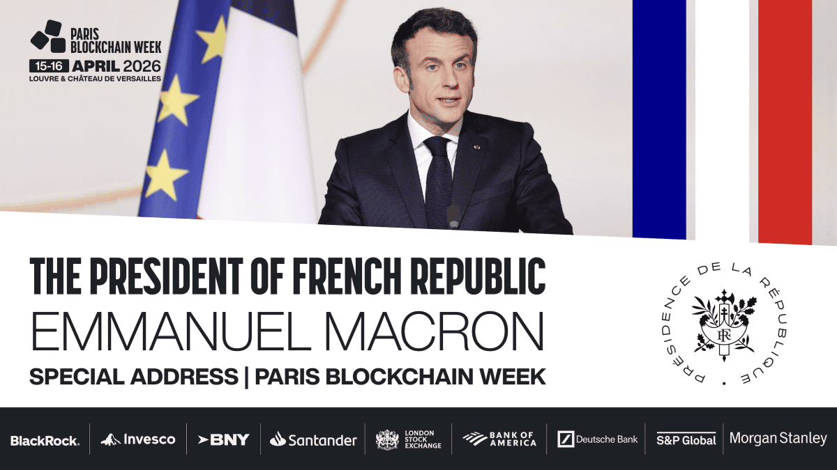 Emmanuel Macron to Deliver Special Address at Paris Blockchain Week: A First for a Sitting G7 President at an Institutional Digital Assets Conference